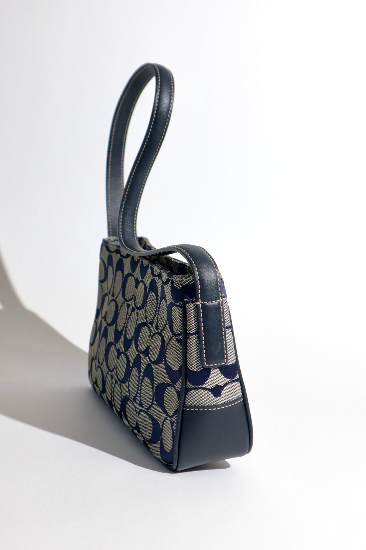 Coach Vintage 2001 Square Pouch in Navy - 6023