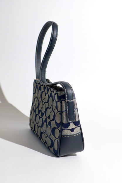 Coach Vintage 2001 Square Pouch in Navy - 6023