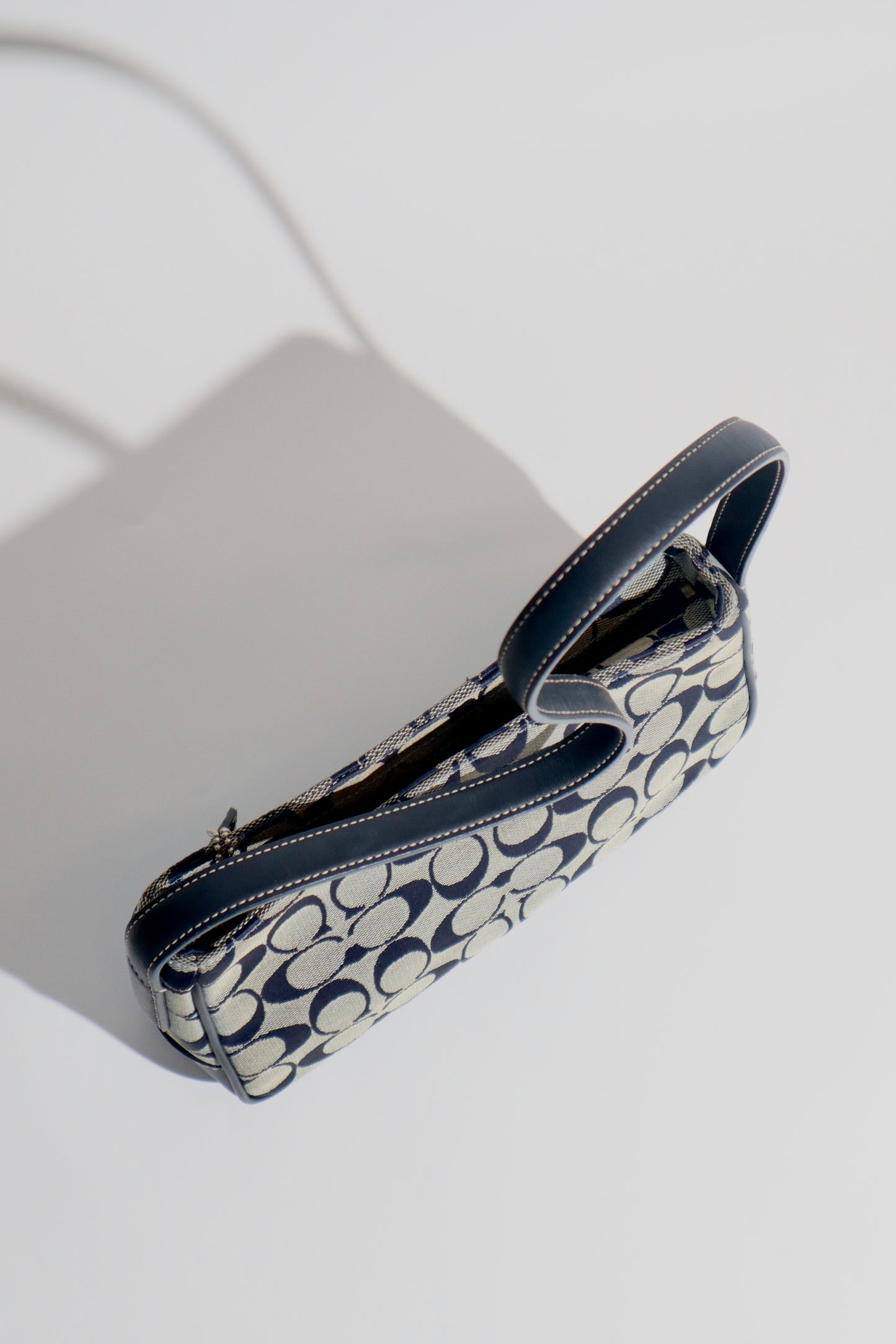 Coach Vintage 2001 Square Pouch in Navy - 6023