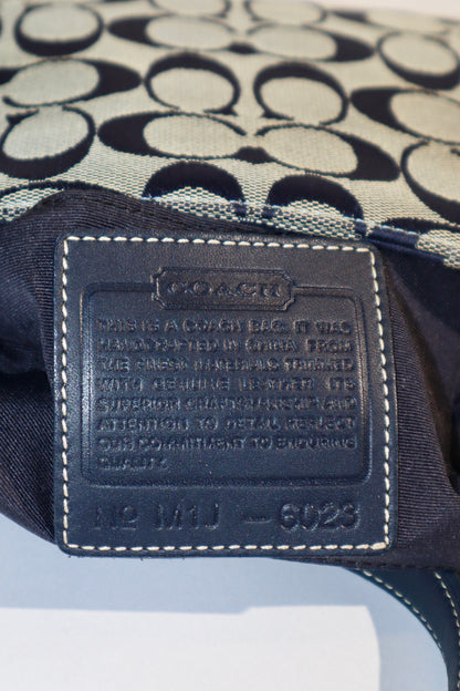 Coach Vintage 2001 Square Pouch in Navy - 6023