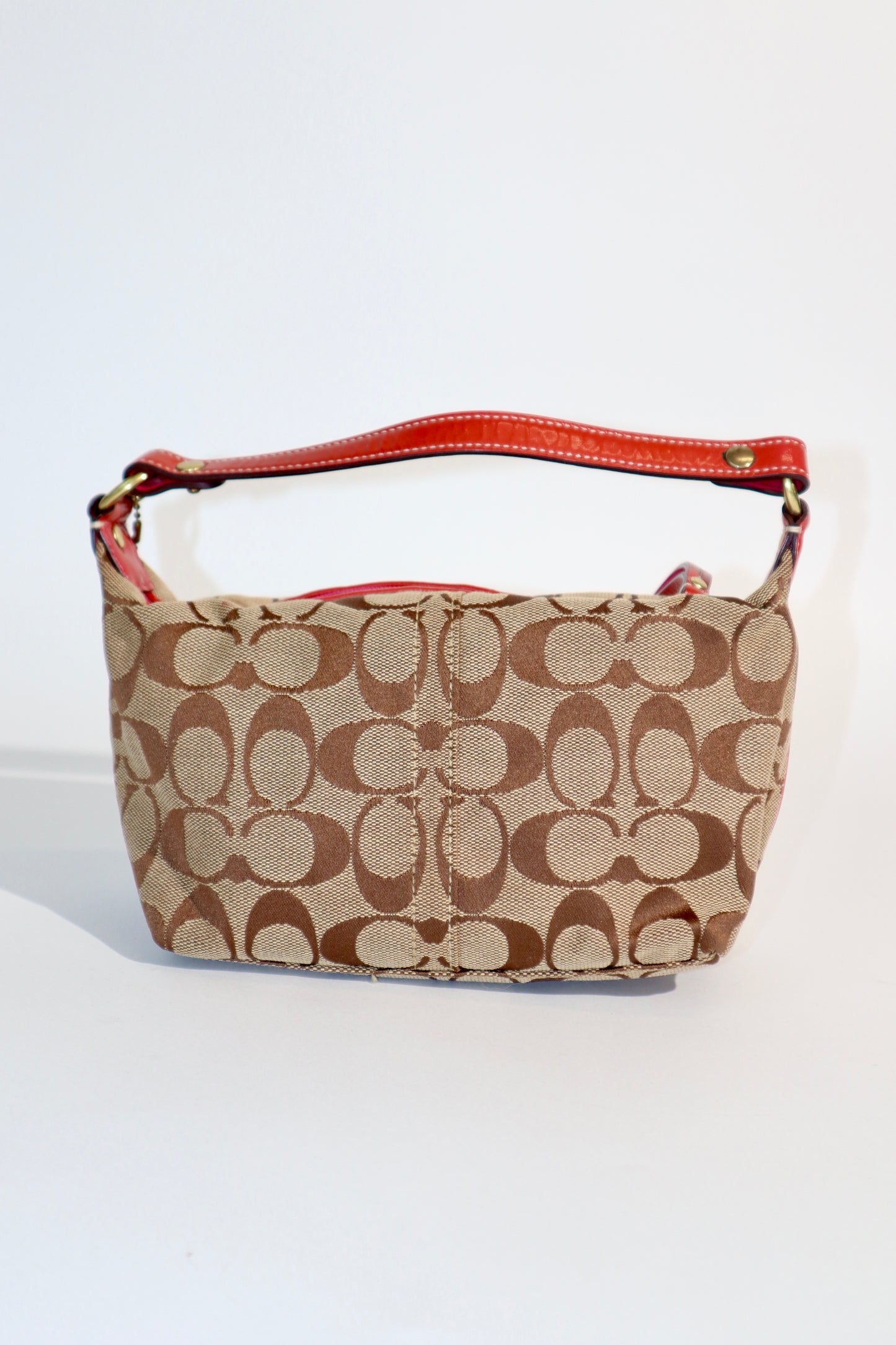 Coach Mini Flower Pochette in Red - 41103
