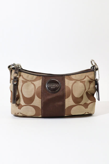 Coach 2 Way Bag in Brown (style F17439)
