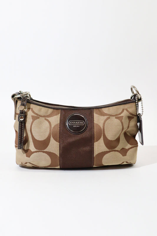 Coach 2 Way Bag in Brown (style F17439)