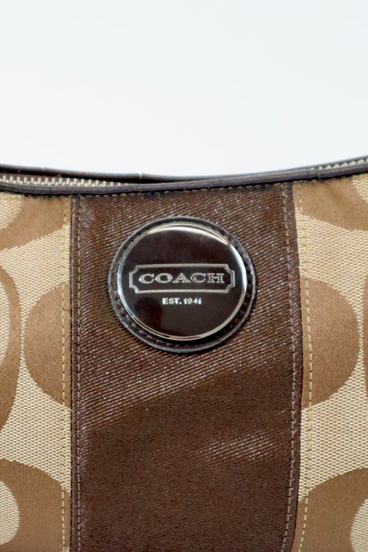 Coach 2 Way Bag in Brown (style F17439)