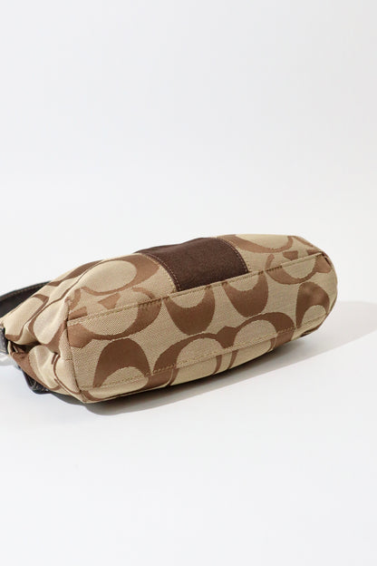 Coach 2 Way Bag in Brown (style F17439)
