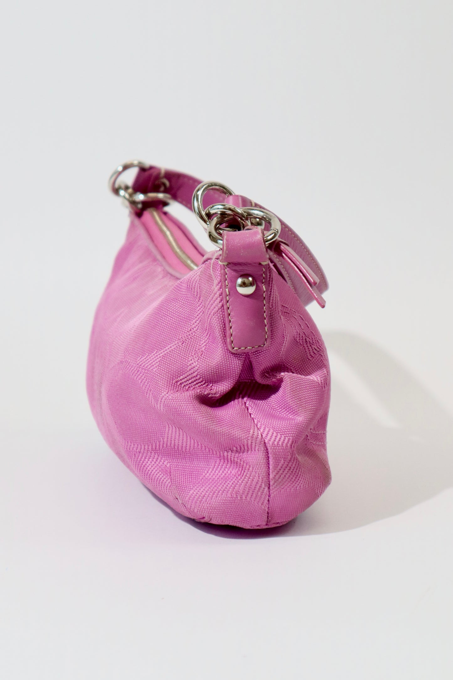 Coach 2 Way Bag in Pink Denim (style F15233)