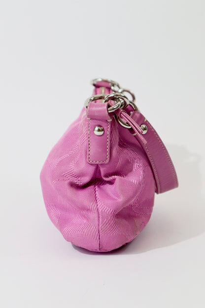 Coach 2 Way Bag in Pink Denim (style F15233)