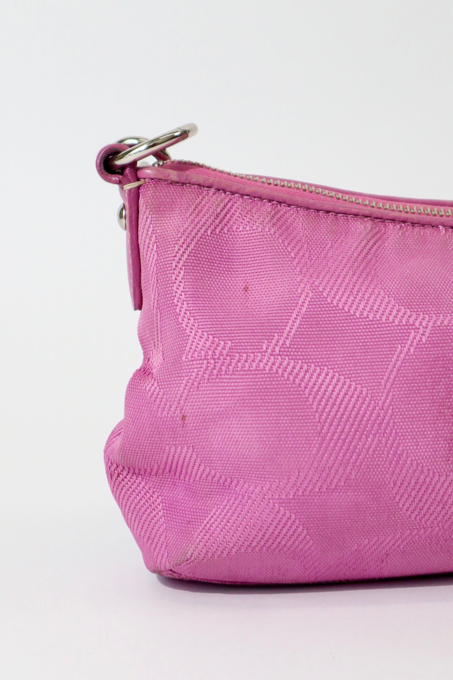 Coach 2 Way Bag in Pink Denim (style F15233)