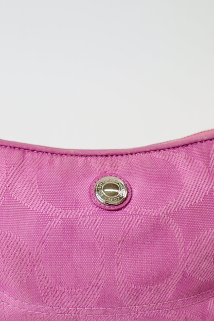 Coach 2 Way Bag in Pink Denim (style F15233)