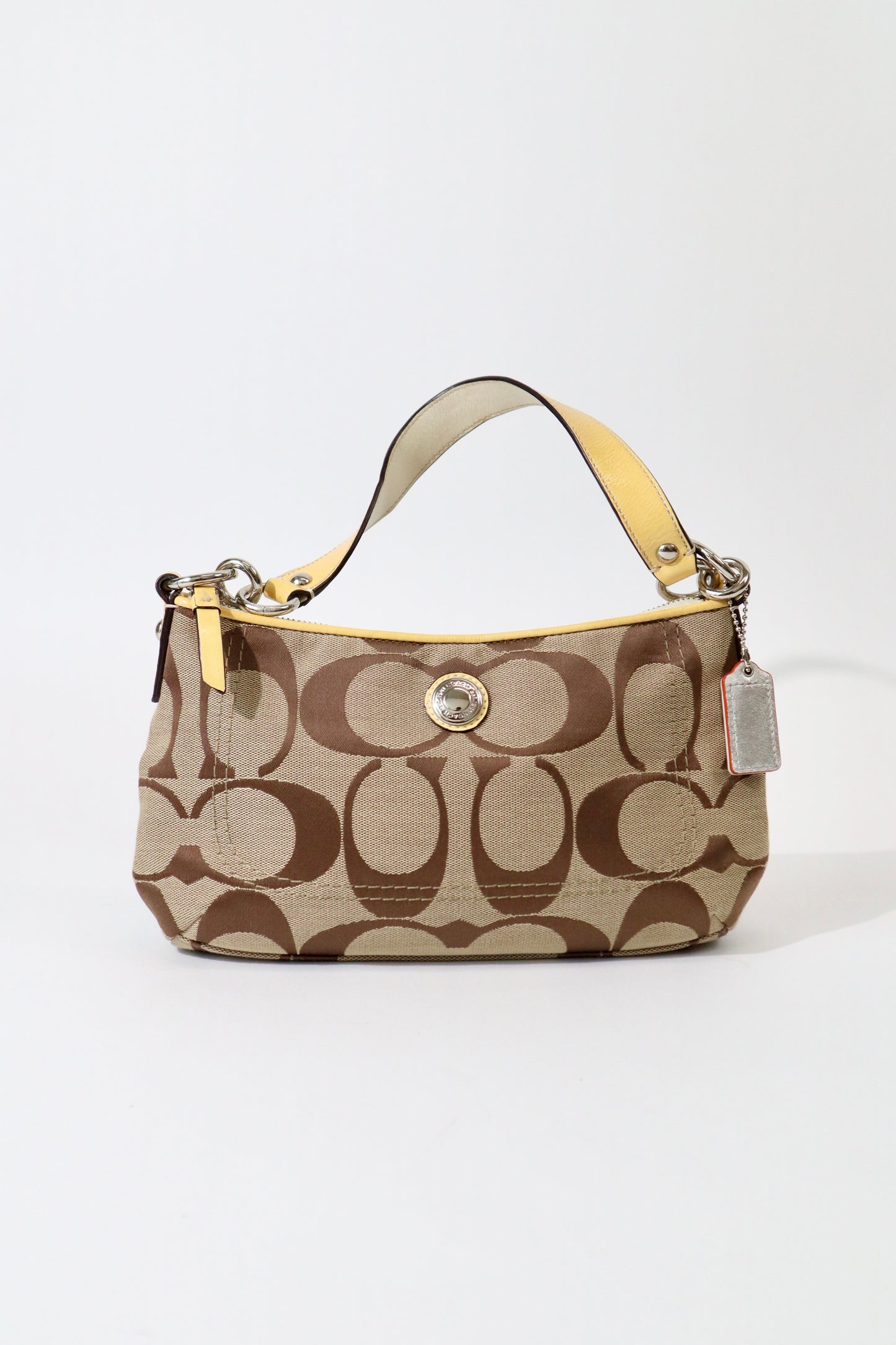 Coach 2 Way Bag in Yellow (style F15231)