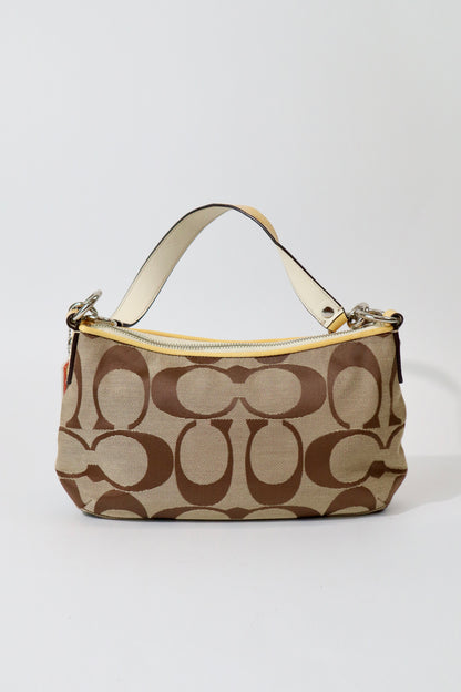 Coach 2 Way Bag in Yellow (style F15231)