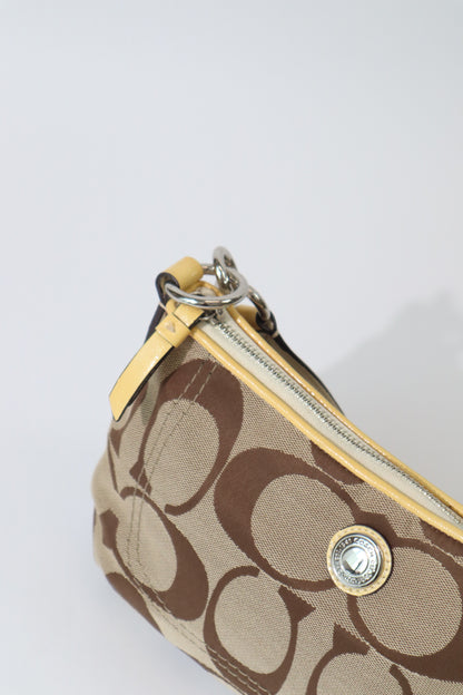 Coach 2 Way Bag in Yellow (style F15231)