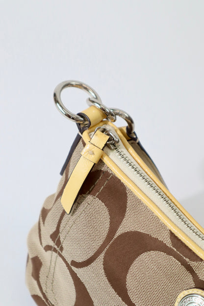 Coach 2 Way Bag in Yellow (style F15231)