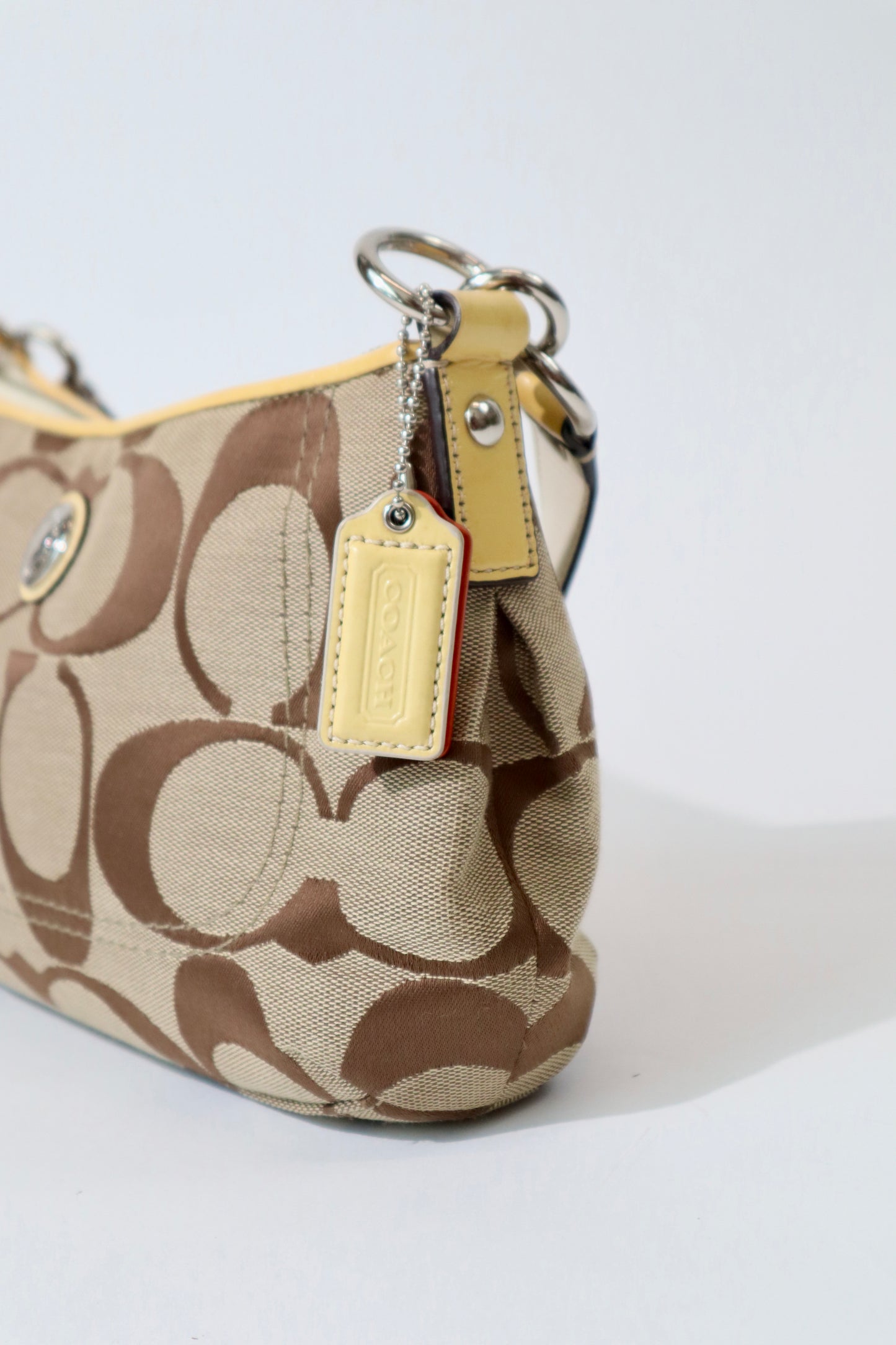 Coach 2 Way Bag in Yellow (style F15231)
