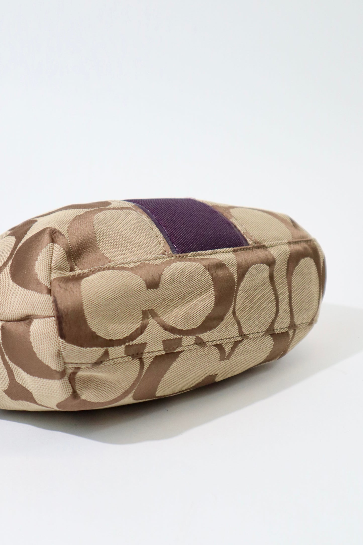 Coach 2 Way Bag in Purple (style F23544)