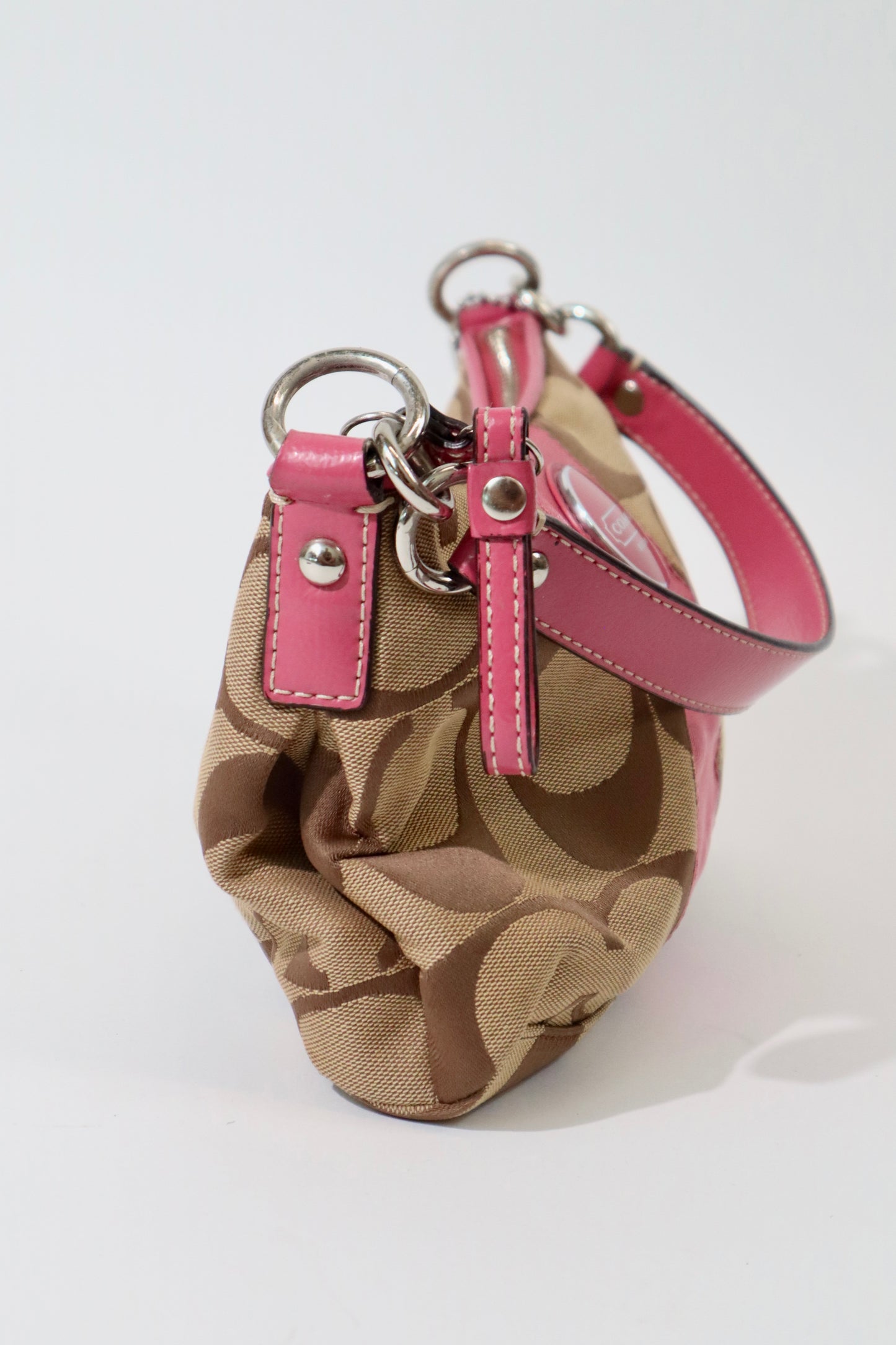 Coach 2 Way Bag in Pink (style F17439)