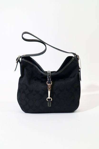 Vintage Coach Signature Hamptons Hobo Shoulder Bag (style 6845)