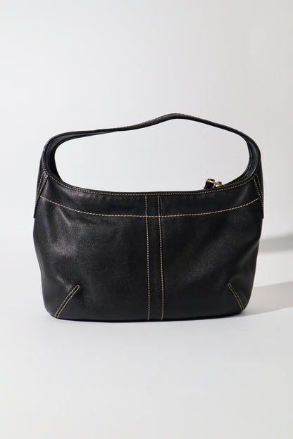 Coach Signature Ergo in with Turn-Lock in Black leather - 11283