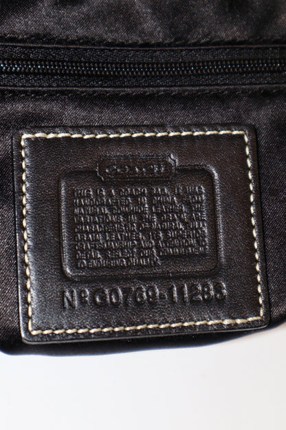 Coach Signature Ergo in with Turn-Lock in Black leather - 11283