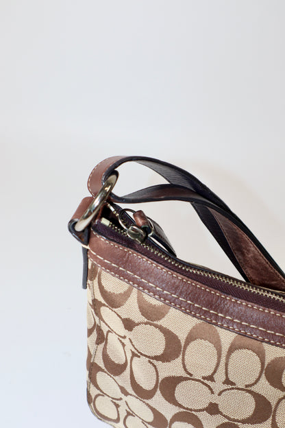 Coach Hamptons Hobo – Brown – Style F14447