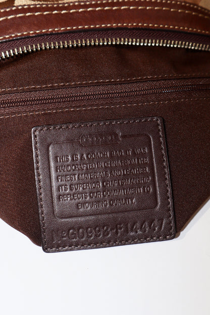 Coach Hamptons Hobo – Brown – Style F14447