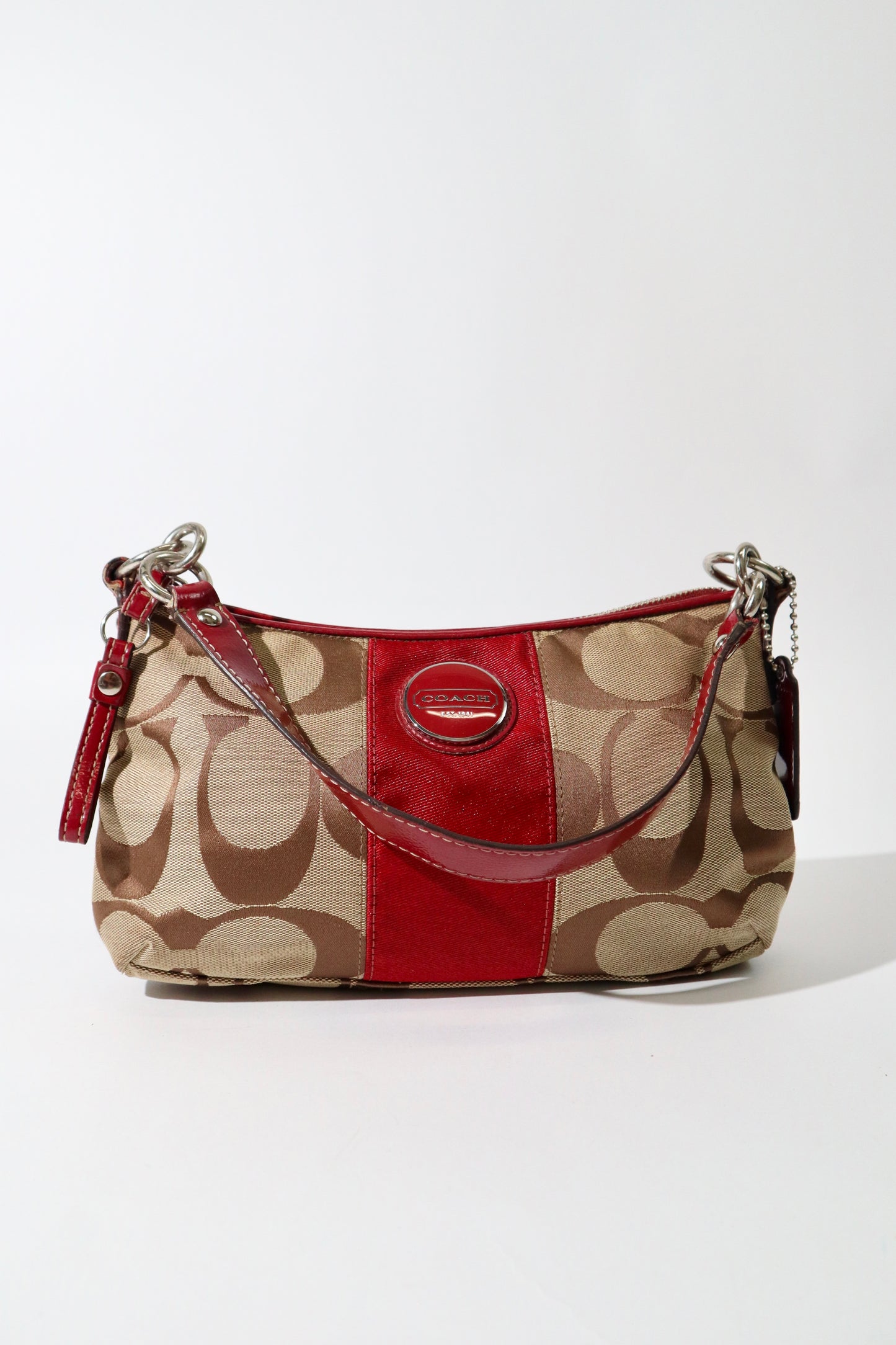 Coach 2 Way Bag in Red (style F17439)
