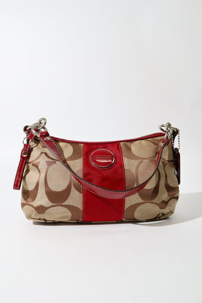 Coach 2 Way Bag in Red (style F17439)