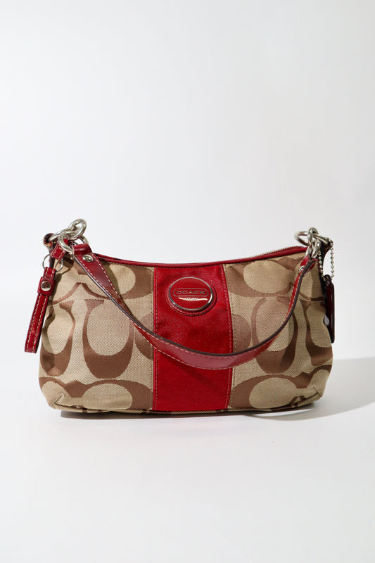 Coach 2 Way Bag in Red (style F17439)