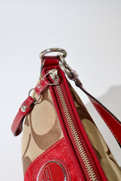 Coach 2 Way Bag in Red (style F17439)