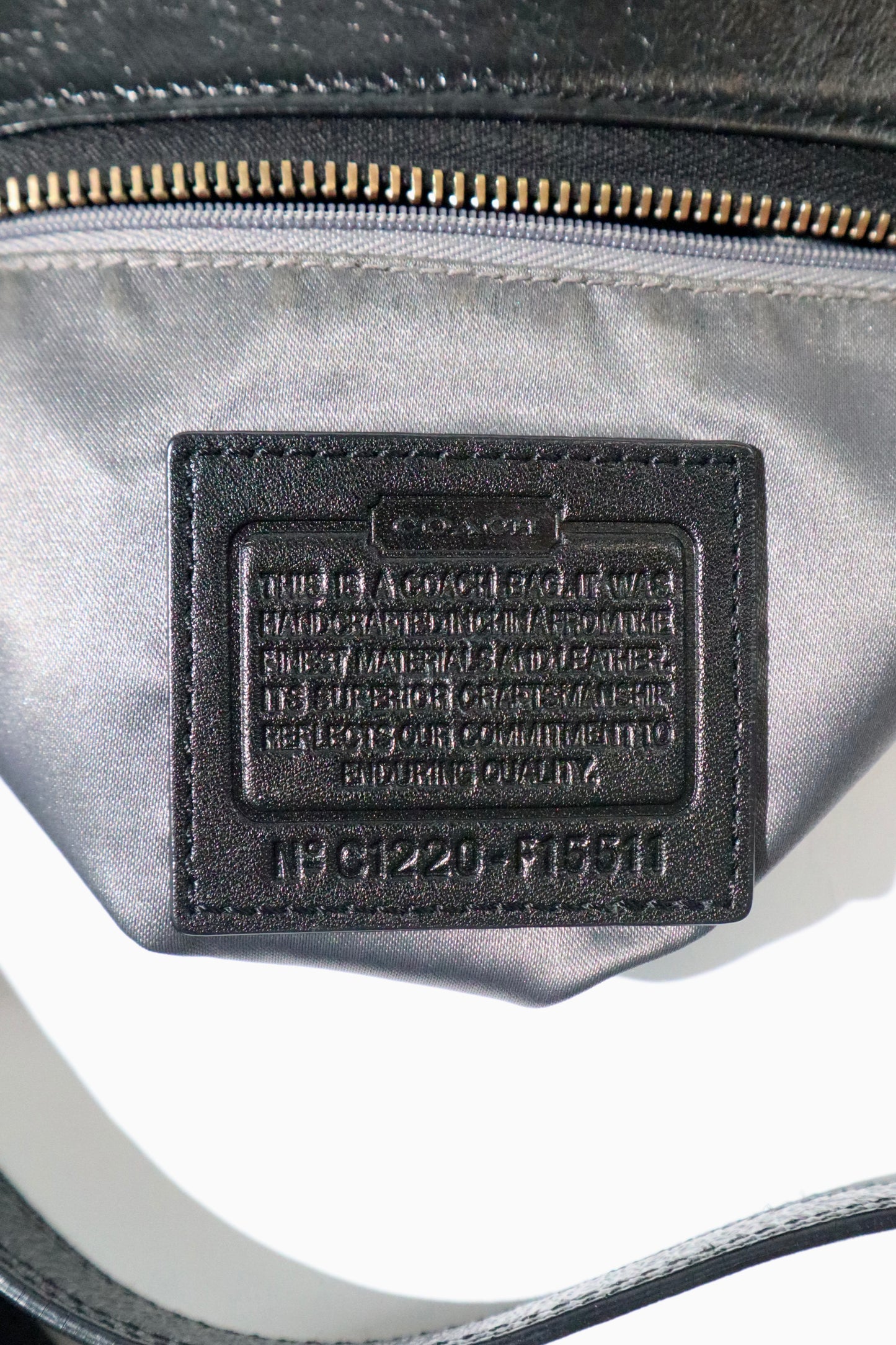 Coach Ashley Signature Satchel / Shoulder Bag – Signature Canvas – Style F15511