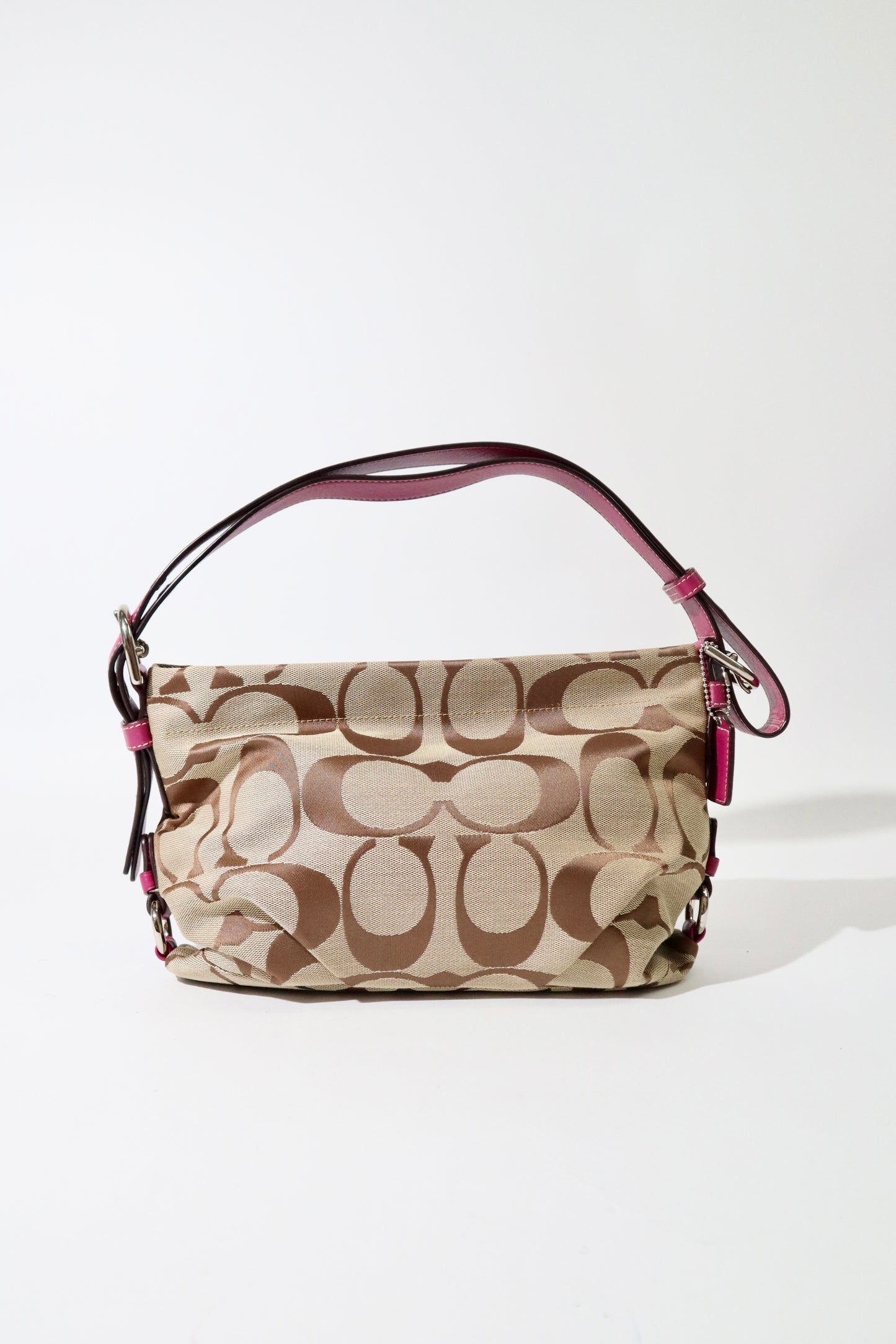 Coach Signature Canvas Crossbody Bag in Purple - F15068
