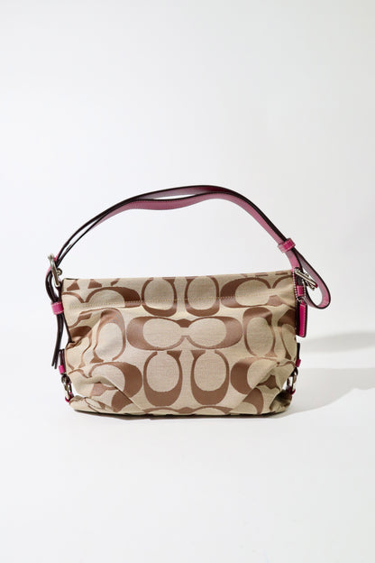 Coach Signature Canvas Crossbody Bag in Purple - F15068