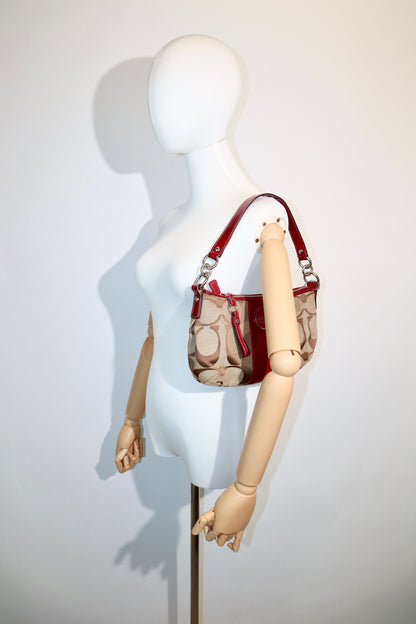 Coach 2 Way Bag in Red (style F17439)