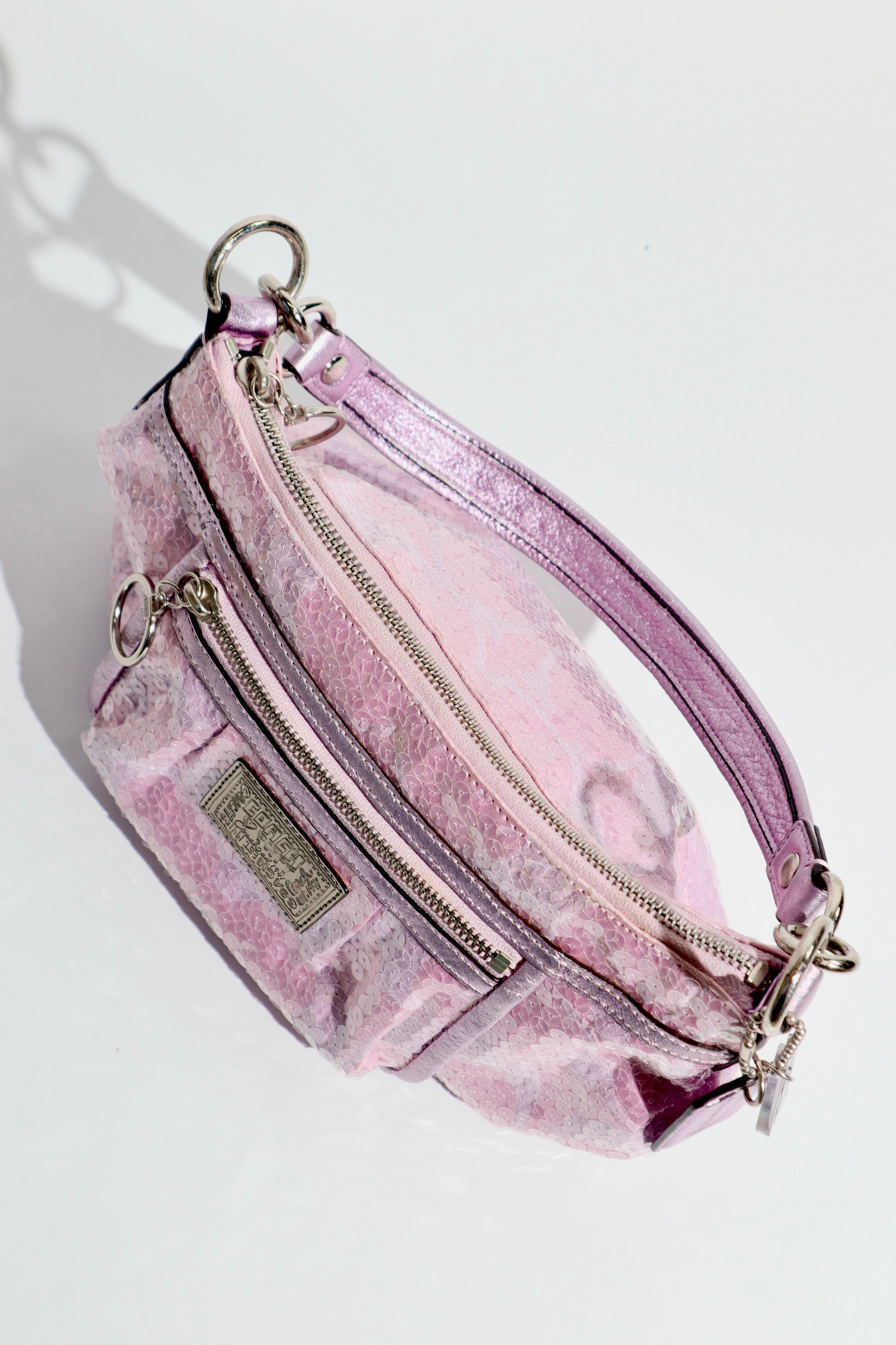 Coach Sequin Pink Poppy Shoulder Bag (14541) – Girl Seazon