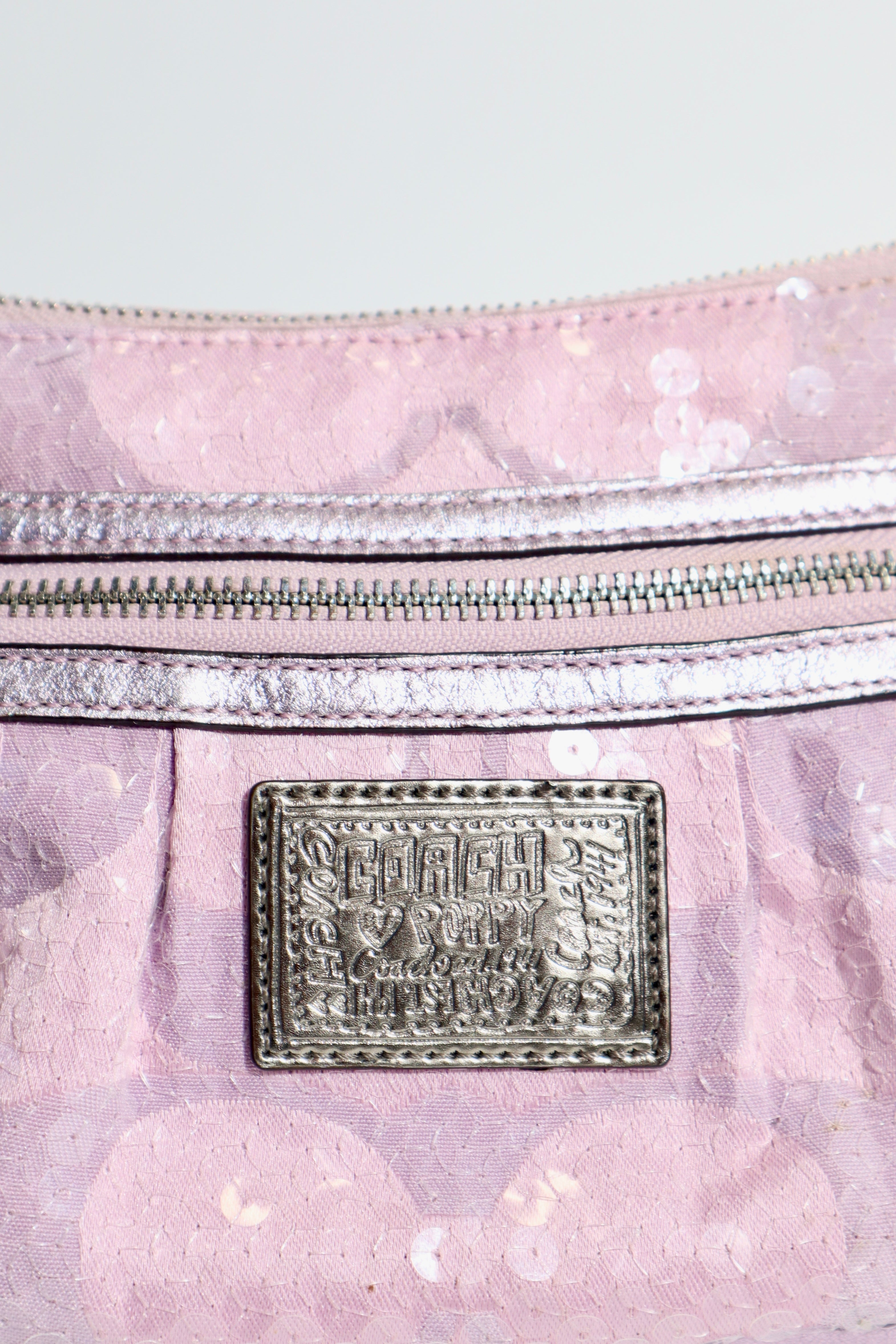 Coach Sequin Pink Poppy Shoulder Bag (14541) – Girl Seazon