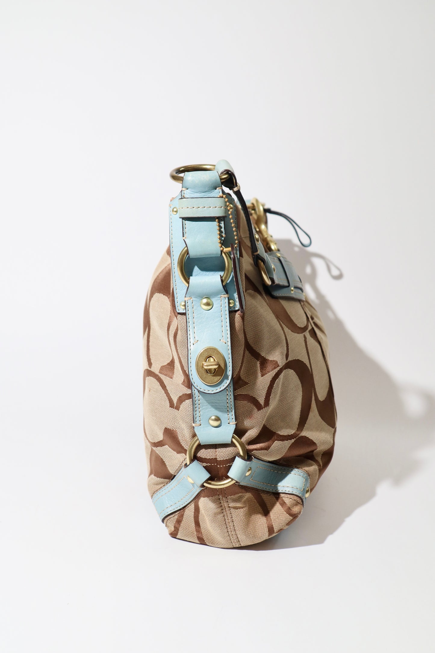Coach Carly Hobo-Bag in Blau (Seltenheit) - 11868