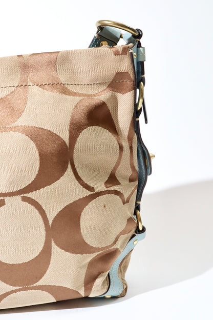 Coach Carly Hobo-Bag in Blau (Seltenheit) - 11868