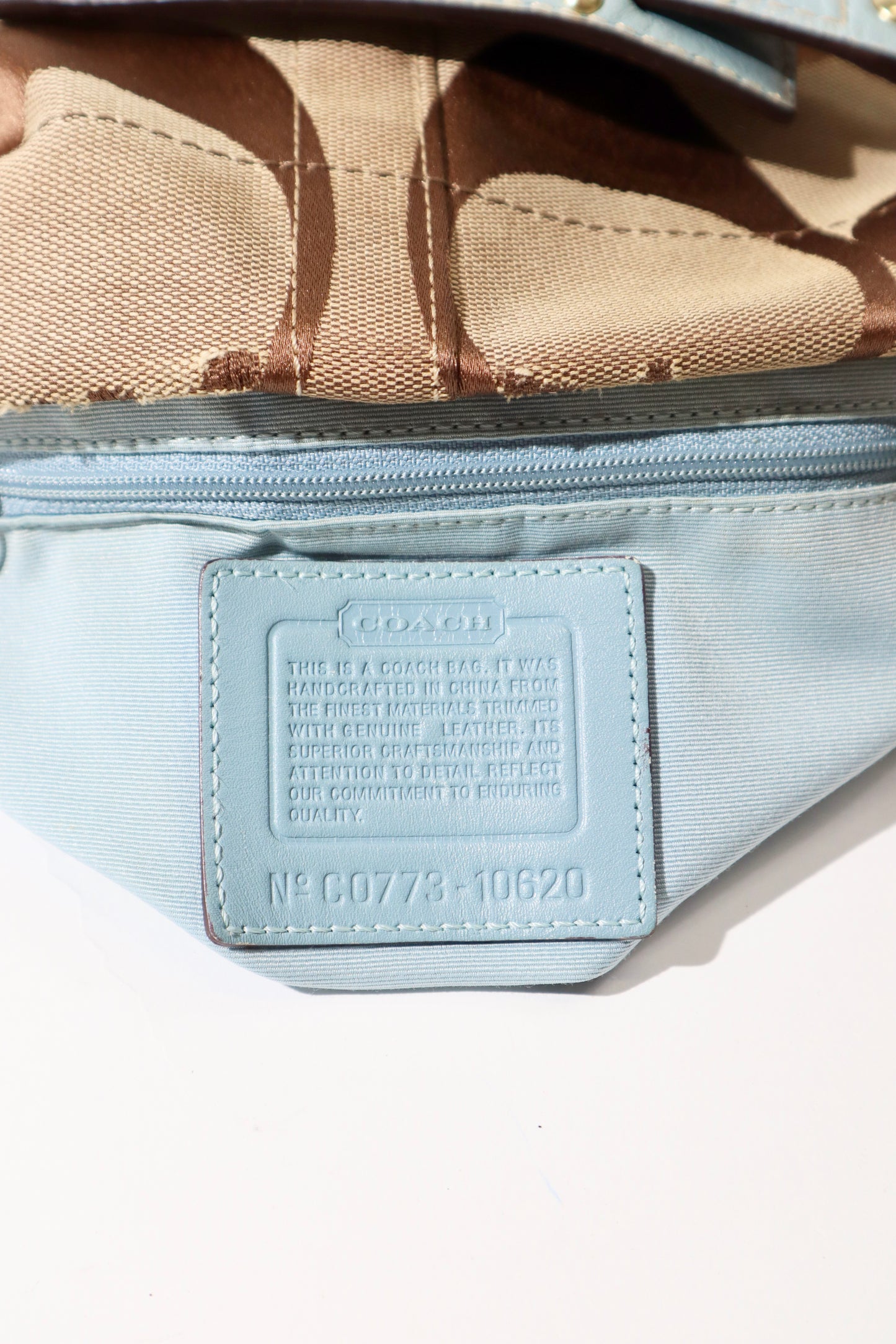 Coach Carly Hobo-Bag in Blau (Seltenheit) - 11868