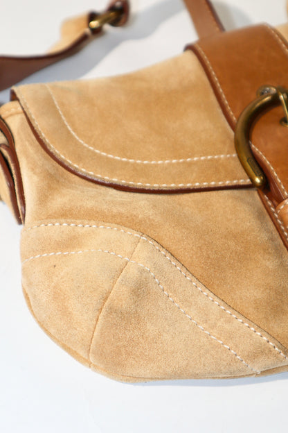 Coach Vintage 2005 Y2K Suede Soho Belt Shoulder Bag (9692)