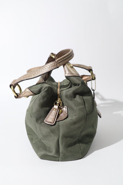 Coach Medium Soho Signature Hobo in Kirschrot (F17094)