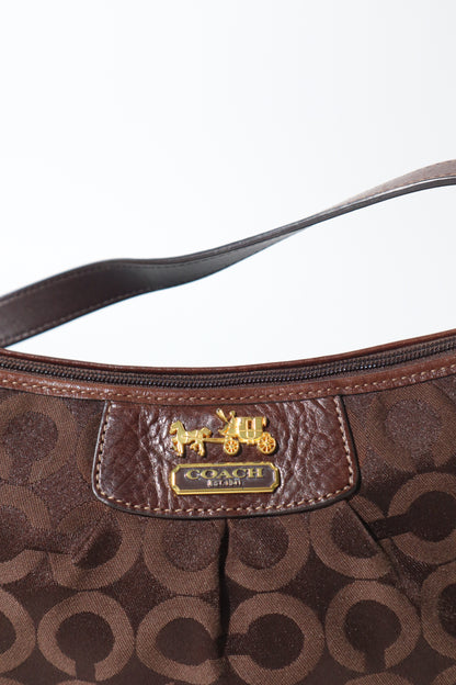 Coach Madison Mini-Schultertasche Braun