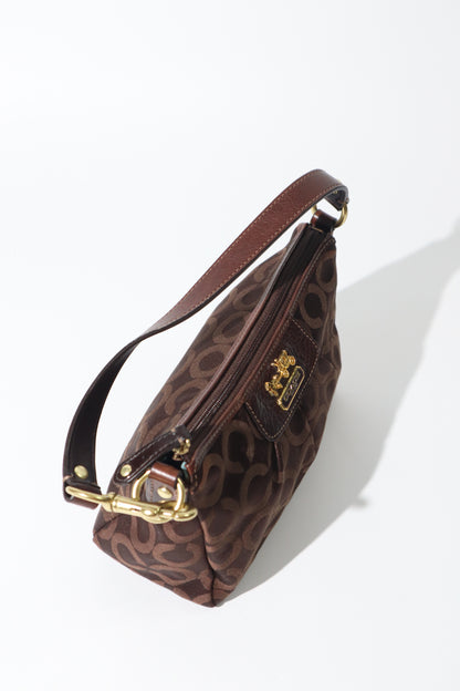 Coach Madison Mini-Schultertasche Braun