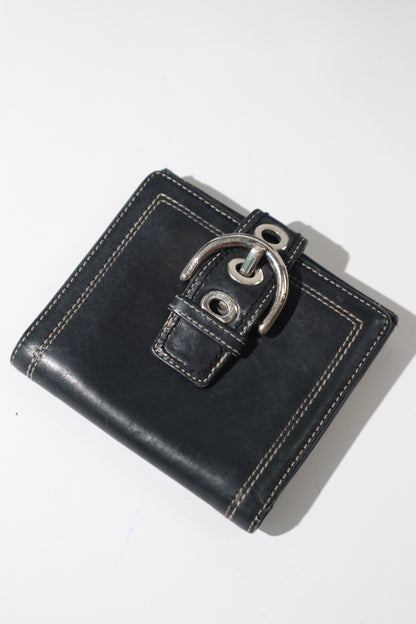 Vintage Coach 2005 Signature Soho weiße Gürtel Schultertasche