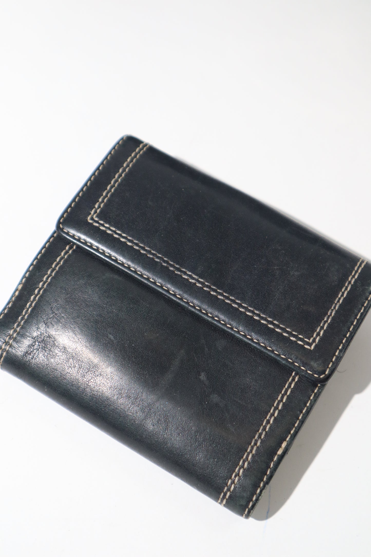 Vintage Coach 2005 Signature Soho weiße Gürtel Schultertasche