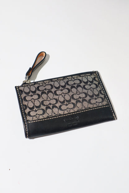 Vintage Coach 2005 Signature Soho weiße Gürtel Schultertasche