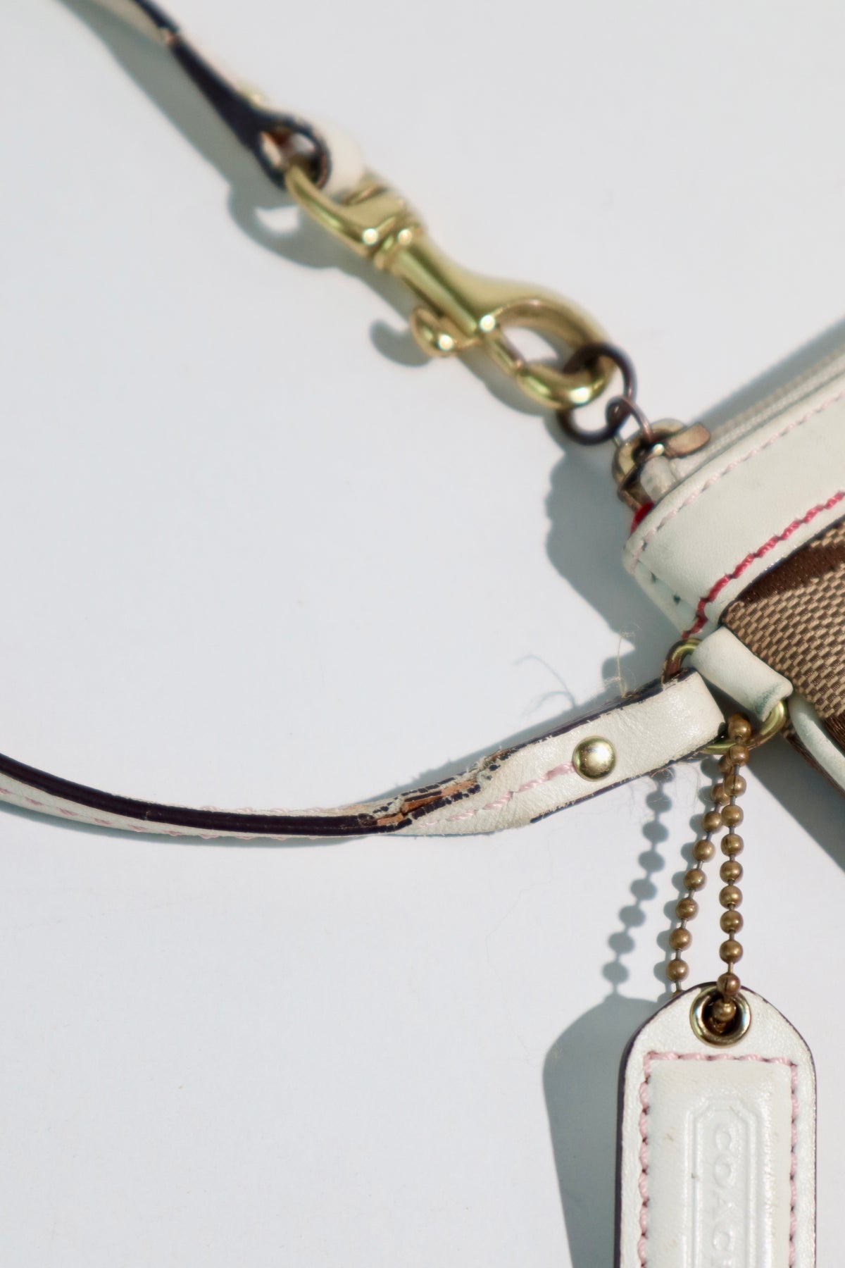 Coach Poppy Flower Demi Bag & Matching Wristlet – Red/Brown | Rare Find | Style 6264