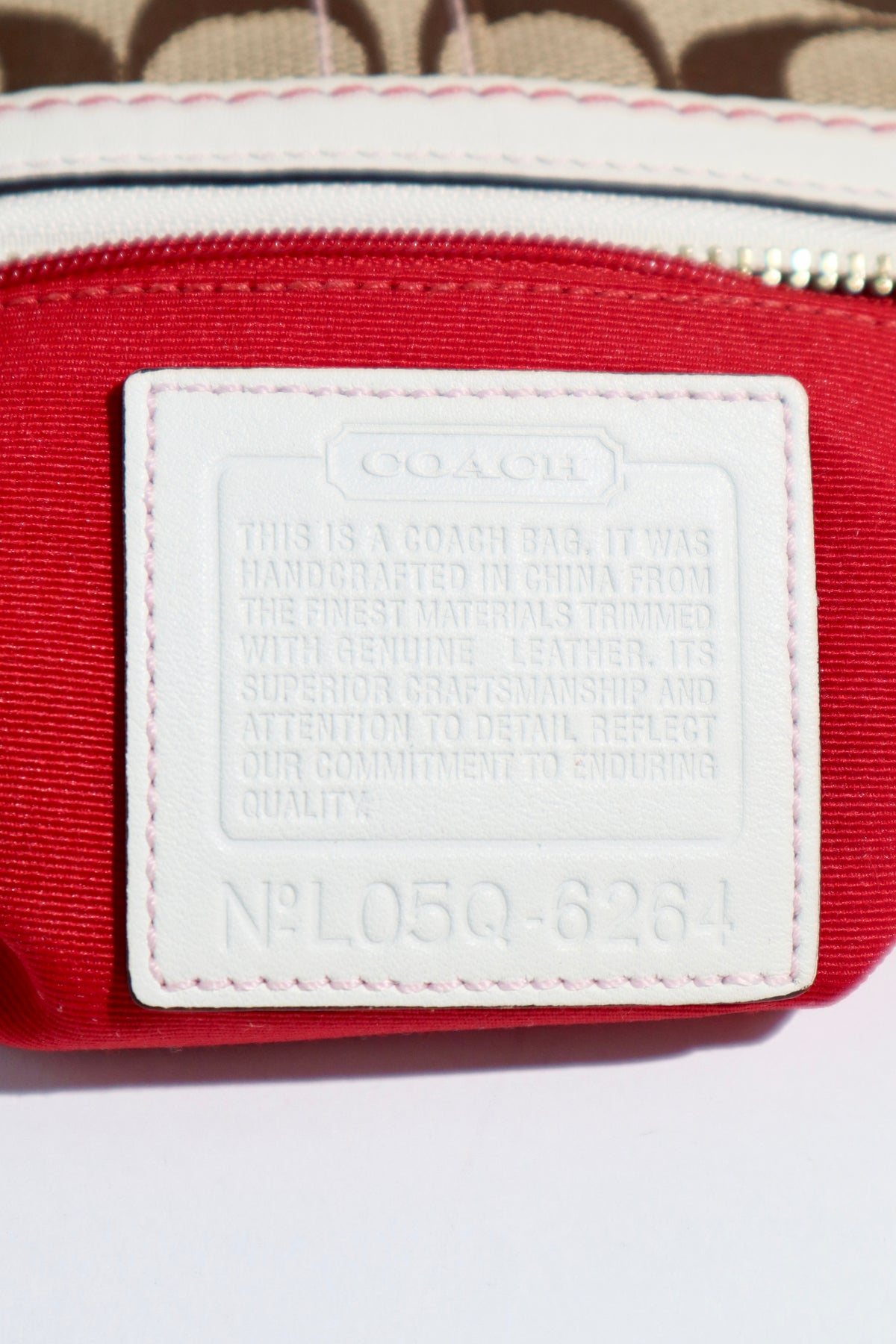 Coach Poppy Flower Demi Bag & Matching Wristlet – Red/Brown | Rare Find | Style 6264