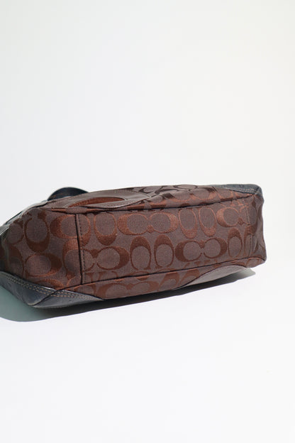 Coach Circle Mosaic Patchwork East West Tote – Style F15466 (Rare)