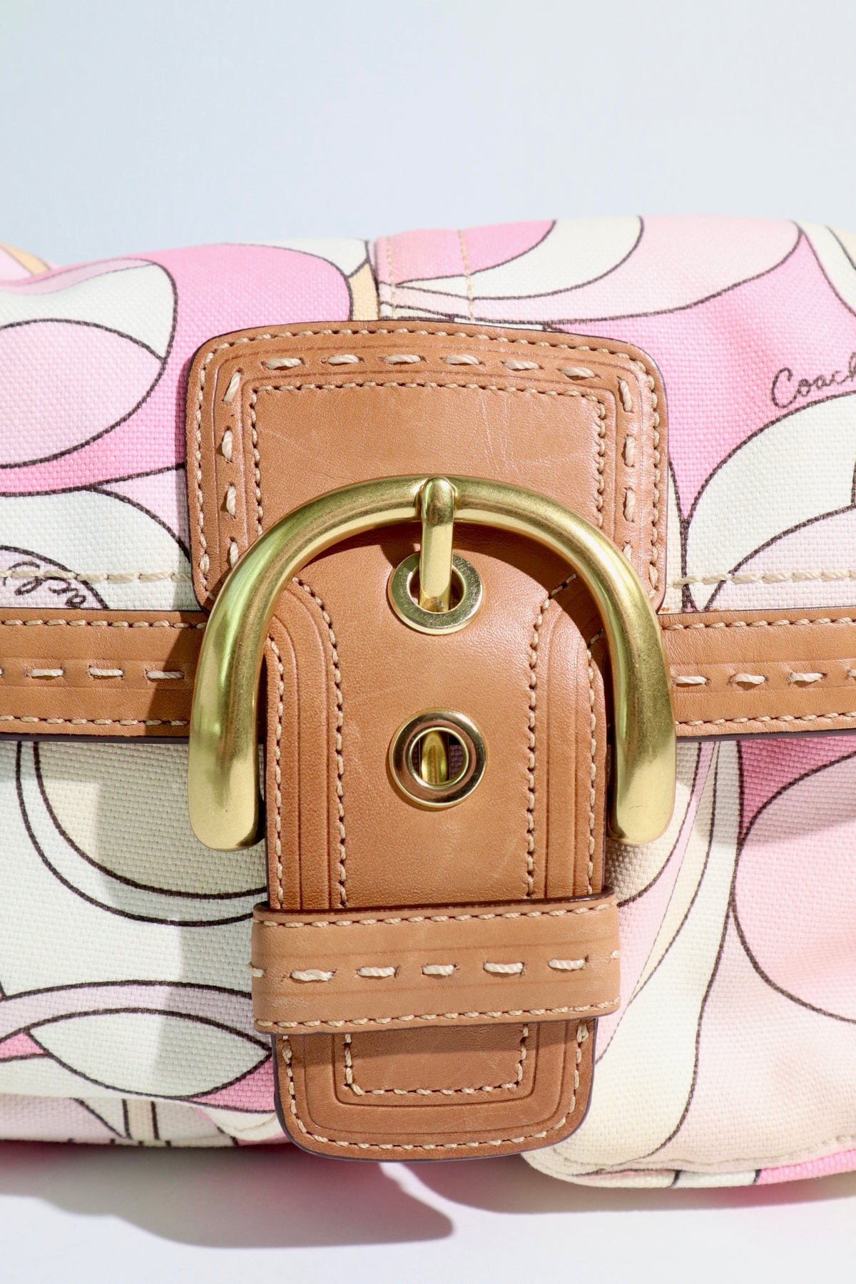Coach Pink Optic Soho Bag – Rare Find | Vintage Y2K