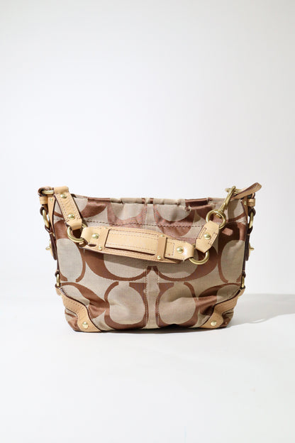 Coach Signature Mini Carly Bag mit roten Lederdetails - 1867